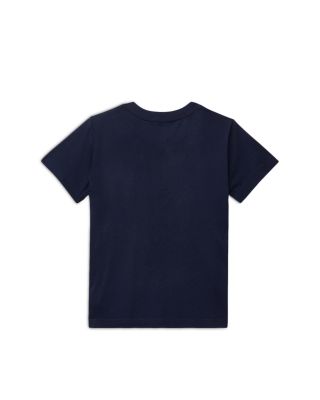 Boys' Cotton Embroidered Pony V Neck Tee - Little Kid