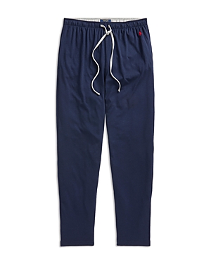 Shop Polo Ralph Lauren Supreme Comfort Cotton Blend Classic Fit Pajama Pants In Cruise Navy