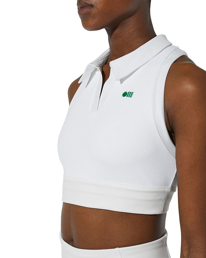 Solid & Striped Polo Long Line Sports Bra
