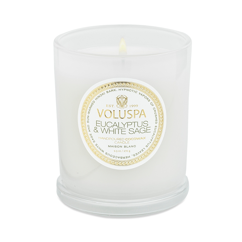 Voluspa Eucalyptus & White Sage Classic Candle 9.5 Oz.