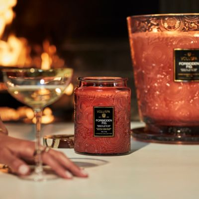 Forbidden Fig Large Jar Candle 18 oz.