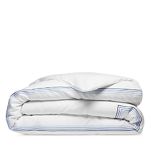 Frette Cruise Duvet Cover, King - 100% Exclusive In White/sky Blue