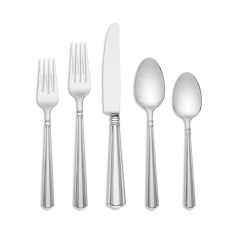 Lenox Amber Hill 65-piece Flatware Set In Metallic