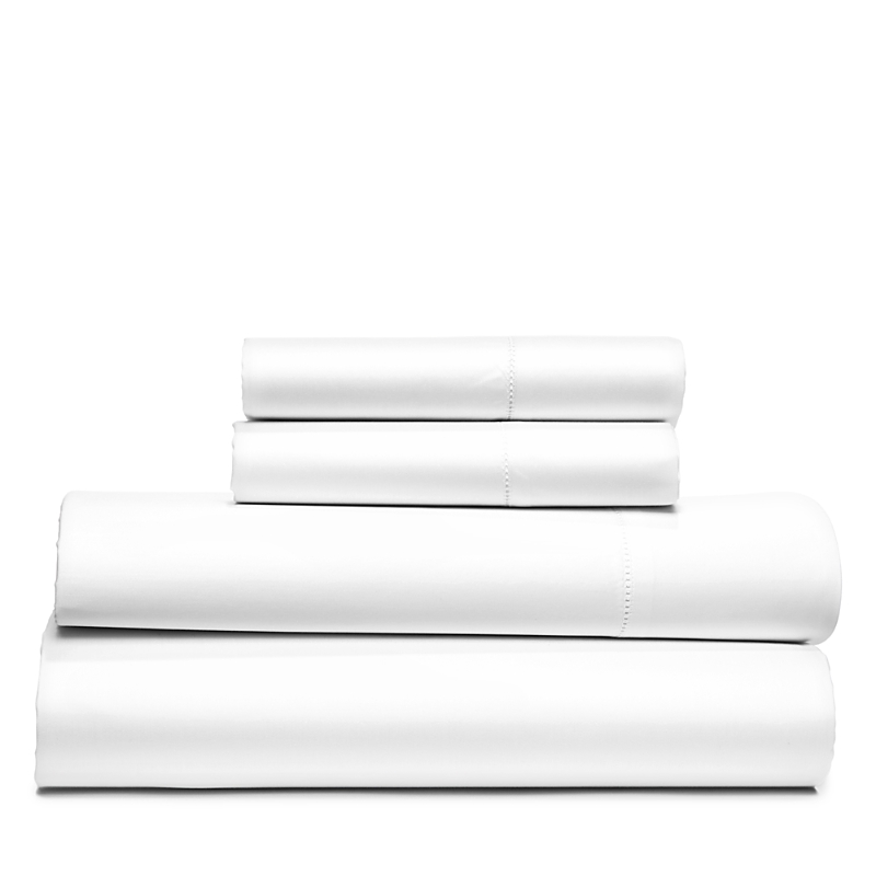 Frette Essentials Single Ajour Sheet Set, King In White