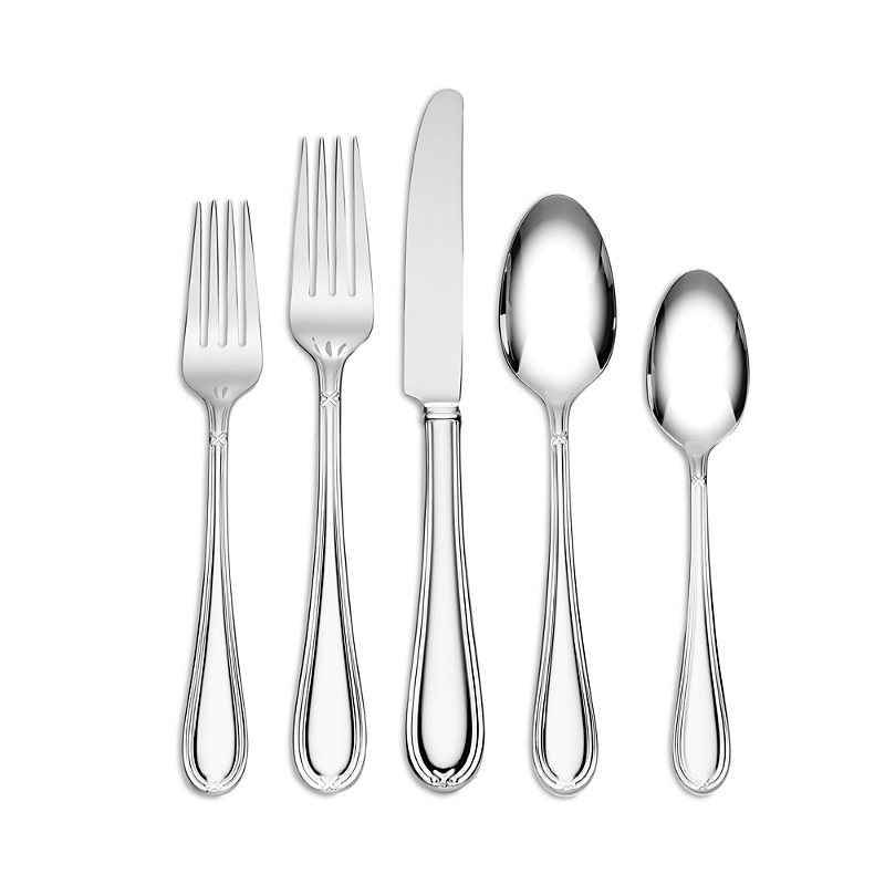 Lenox Ashbridge 80-piece Flatware Set In Metallic