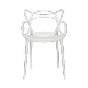 Shop Kartell Masters Dining Chair, Set Of 4 In White