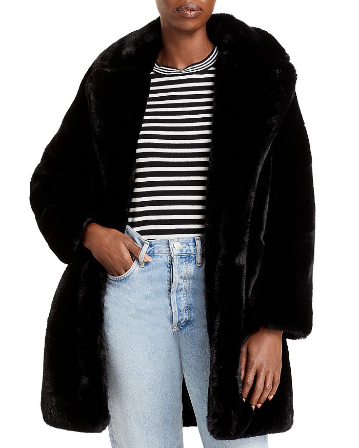 Apparis Stella Faux Fur Coat, How To Clean Faux Fur Coats