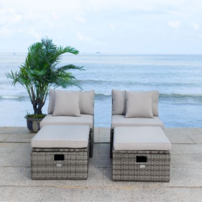 Pramla Outdoor Sette with Ottoman