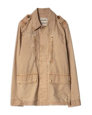 即発★ZADIG&VOLTAIRE★KID COTTON GOOD VIBES JACKET WKCO3401F Zadig & Voltaire Kid Cotton Good Vibes Jacket – Lux Rox