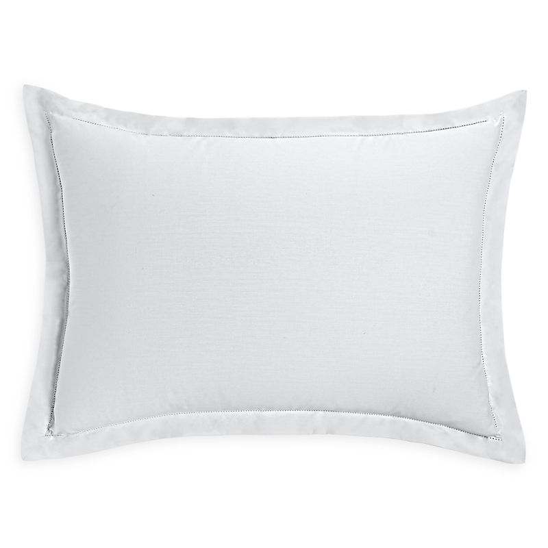 Hudson Park Collection Egyptian Percale Standard Pillow Sham, 28 X 20 - Exclusive In Silver