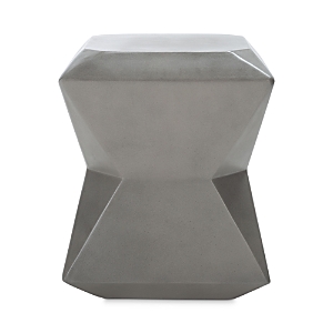 Safavieh Conan Outdoor Concrete Accent Table In Gray