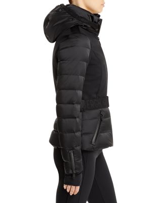 San Louis Faux Fur Trim Jacket, Glow Ski Half Zip Top & Pippa Belted Pants