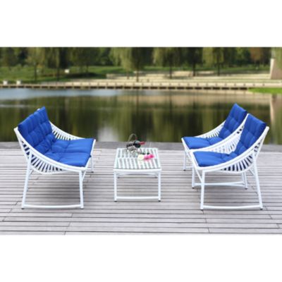 Berkane 4 Piece Outdoor Living Set