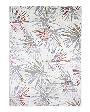 Bashian Carlyle C190-ca110 Area Rug, 8'6 X 11'6 In Ivory/rust