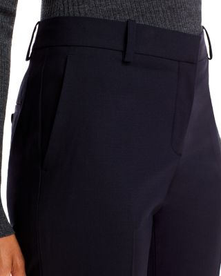 Treeca Wool-Blend Cropped Pants