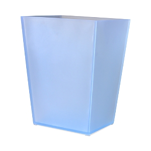 Mike And Ally Frost Sky Wastebasket In Frosted Blue
