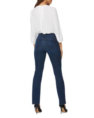 Marilyn High Rise Straight Jeans in Quinn