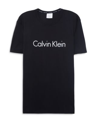 Men's Relaxed Fit Standard Logo Crewneck T-shirt In Black