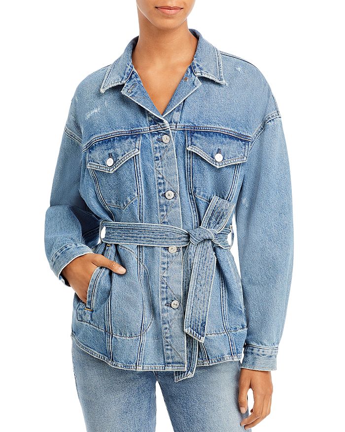 Citizens of Humanity Dolly Belted Denim Jacket | Bloomingdale's