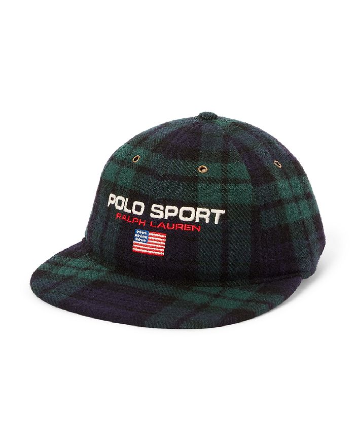 Polo Ralph Lauren Polo Sport Wool Blend Plaid Ball Cap