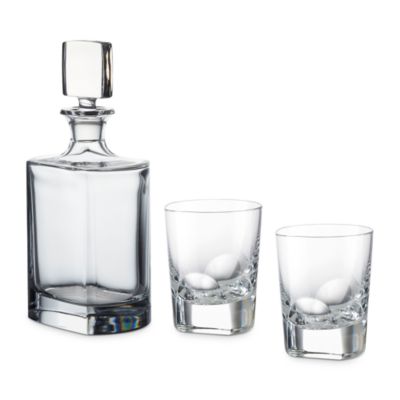 Rogaska - Manhattan Whiskey Decanter & Tumblers Set