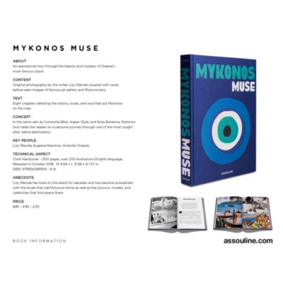 MYKONOS MUSE ビジュアルブック Assouline-Mykonos-Muse-Book-
