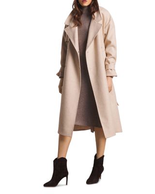 Ba sh Ba Sh Lainy Trench Coat In Ecru ModeSens