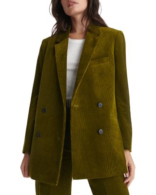 Kooples Double Breasted Corduroy Jacket 