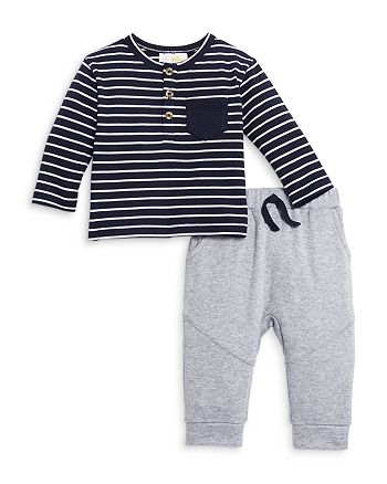 Boys Henley Top Bloomingdales Clothing Outfit Sets Sets Jogger Pants & Socks Set Baby 