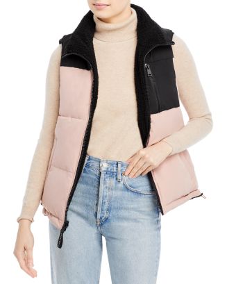 Sanctuary Quilted Faux Leather Top, $89, Bloomingdale's