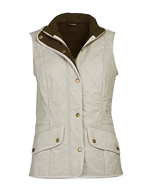 BARBOUR CAVALRY FLEECE-LINED QUILTED VEST,LGI0016ST31