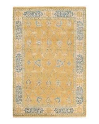 Bloomingdale's Modern M1466 Area Rug, 6'2 x 9'1