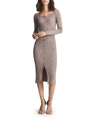 REISS Camille Knit Bodycon Dress | Bloomingdale's Women