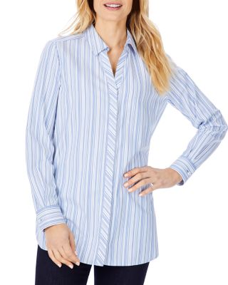 Foxcroft - Vera Modern Stripe Tunic Shirt