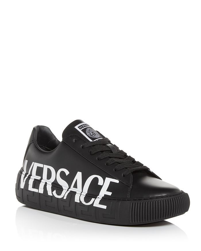 Versace Men's Logo Low Top Sneakers | Bloomingdale's