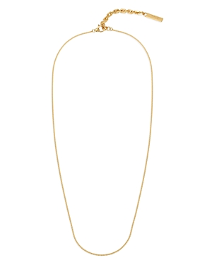 Allsaints Fine Curb Chain Convertible Necklace, 24 Allsaints Fine Curb Chain Convertible Necklace, 24