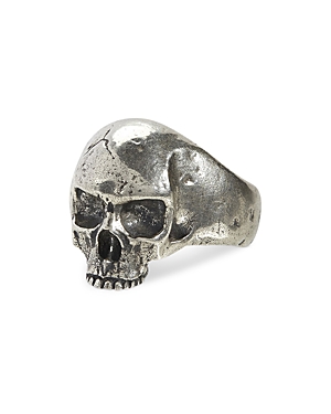 Collection Men's Sterling Silver Skull Statement Ring