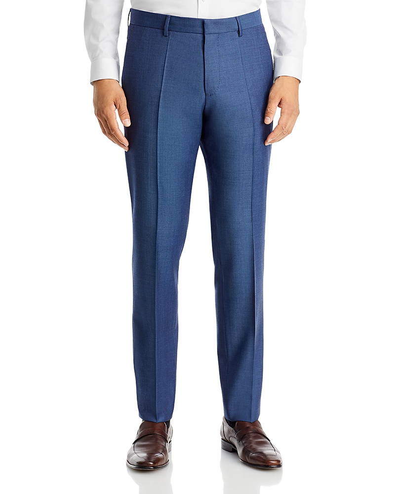 Hugo Boss Modern-fit Trousers In A Performance-stretch Wool Blend