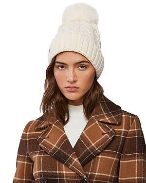 Soia and Kyo Pom-Pom Knit Hat