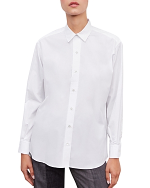 Gerard Darel Clyde Cotton Shirt In White