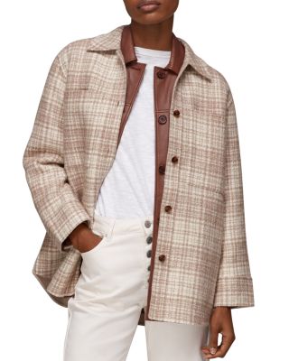 Whistles - Emmie Plaid Shirt Jacket