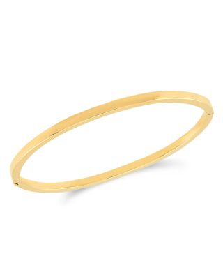 Alberto Amati - 14K Yellow Gold Polished Bangle Bracelet