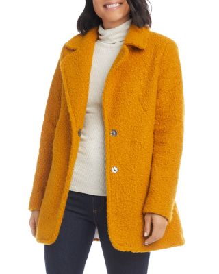 boucle coat asda