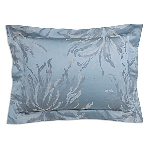 Frette Pitone Jacquard Sham, Standard - 100% Exclusive In Light Azure