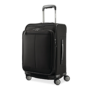 Samsonite Silhouette 17 Carry On Spinner Suitcase In Black