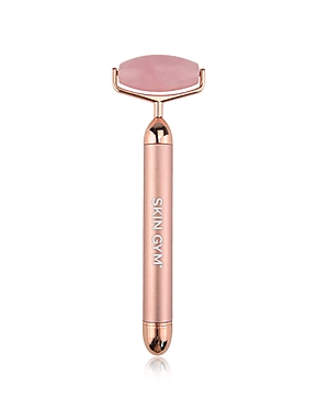 SKIN GYM ROSE QUARTZ VIBRATING LIFT & CONTOUR BEAUTY ROLLER,ROSE-VIB