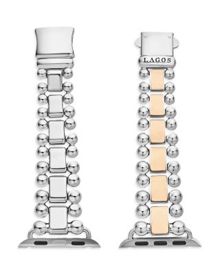 Smart Caviar 18K Rose Gold & Stainless Steel Apple™ Watch Bracelet, 38-44mm