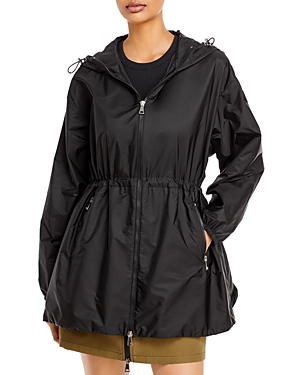 Shop Moncler Wete Hooded Jacket In Black