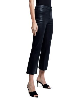 Kendra High Rise Cropped Flared Jeans