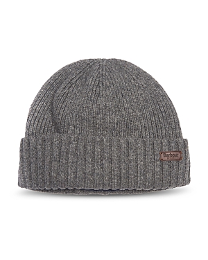 BARBOUR CARLTON WOOL BLEND FLEECE LINED BEANIE,MHA0449GY15